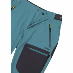 Pantaloni trekking da uomo in tessuto ripstop con tasche laterali