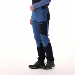 Pantaloni trekking da uomo in tessuto ripstop con tasche laterali