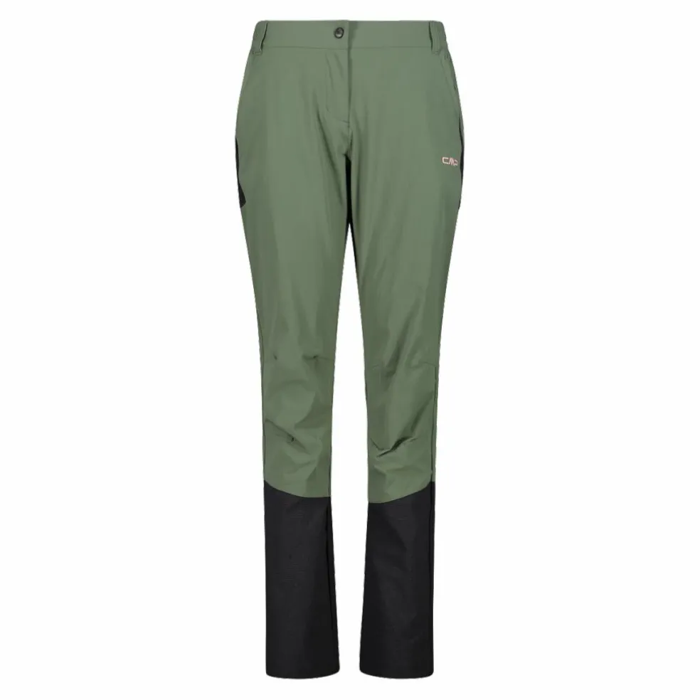 Pantaloni trekking ginocchia rinforzate da donna
