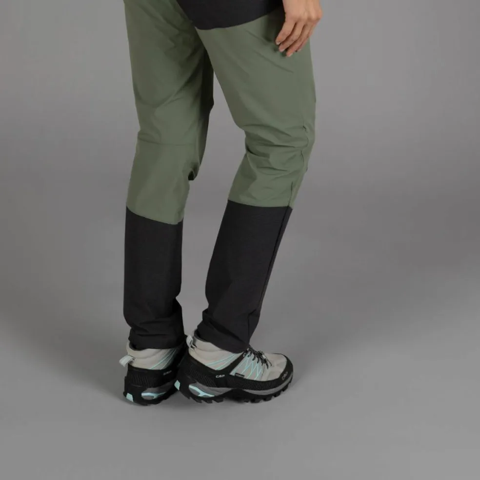Pantaloni trekking ginocchia rinforzate da donna