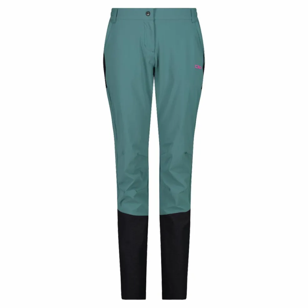 Pantaloni trekking ginocchia rinforzate da donna