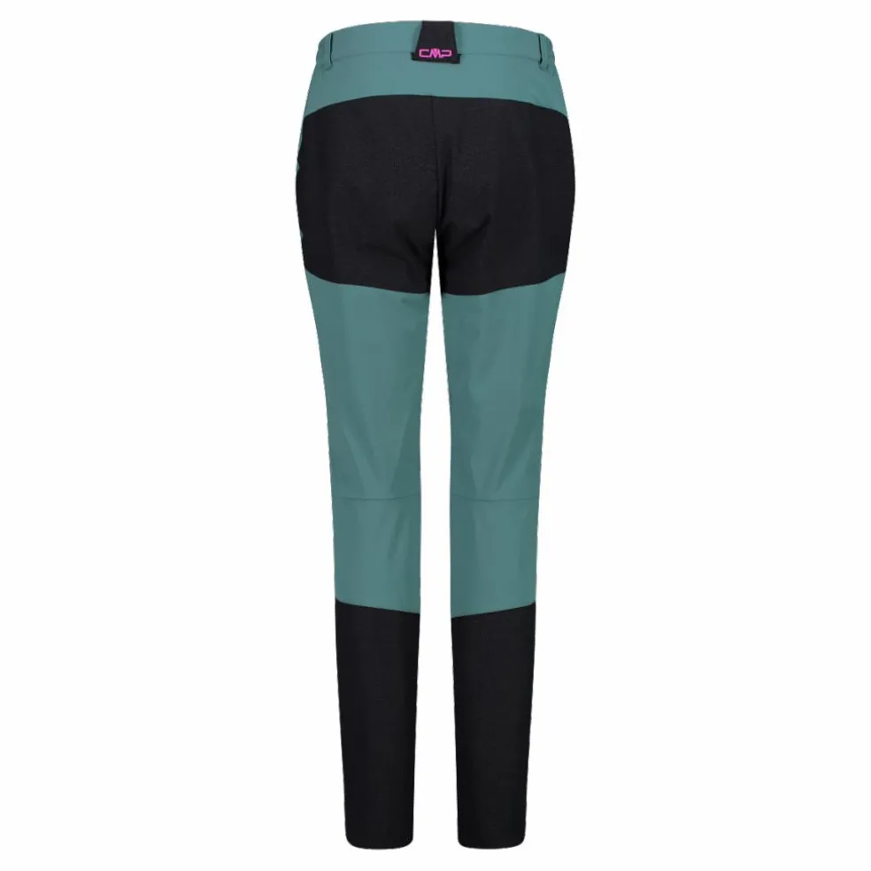 Pantaloni trekking ginocchia rinforzate da donna