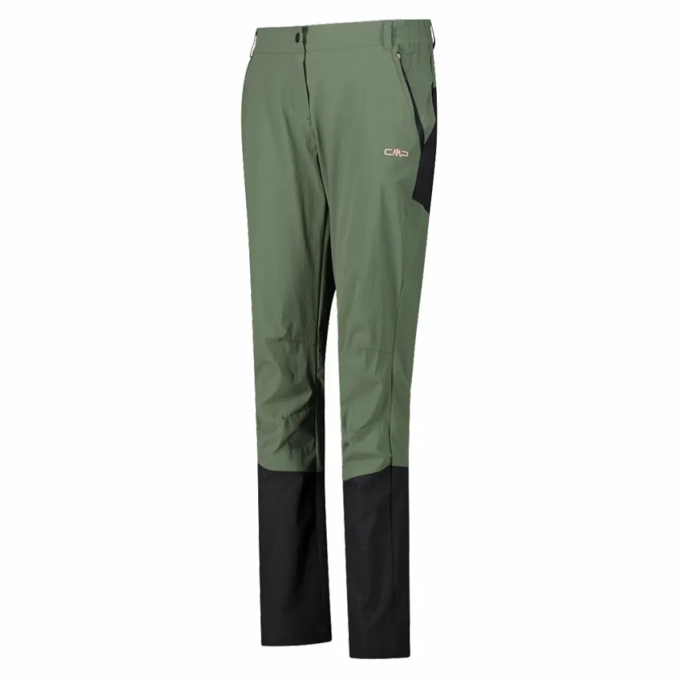 Pantaloni trekking ginocchia rinforzate da donna