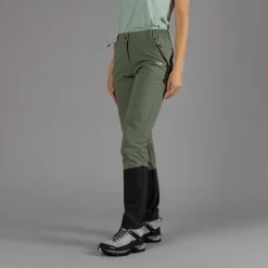 Pantaloni trekking ginocchia rinforzate da donna