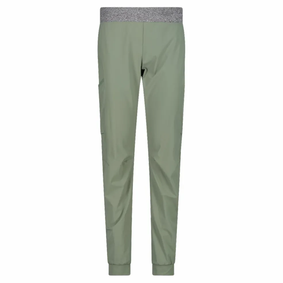 Pantaloni trekking in poliestere traspirante da donna