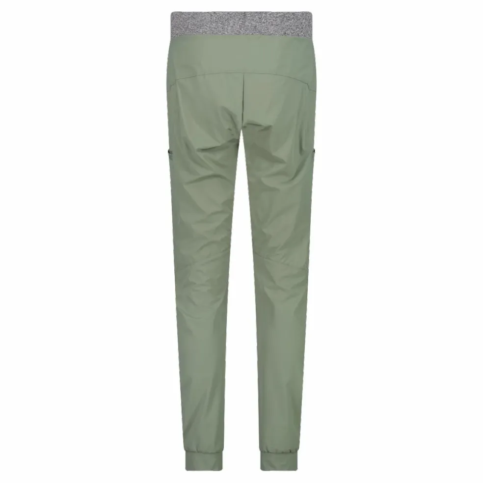 Pantaloni trekking in poliestere traspirante da donna