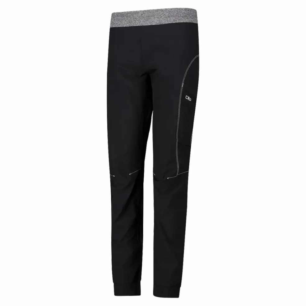 Pantaloni trekking in poliestere traspirante da donna