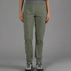 Pantaloni trekking in poliestere traspirante da donna