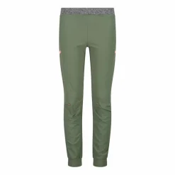 Pantaloni trekking in poliestere leggero stretch da bambina