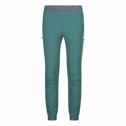 Pantaloni trekking in poliestere leggero stretch da bambina
