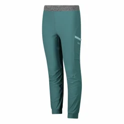Pantaloni trekking in poliestere leggero stretch da bambina