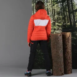 Pantaloni trekking in poliestere leggero stretch da bambina