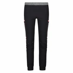 Pantaloni trekking in poliestere leggero stretch da bambina