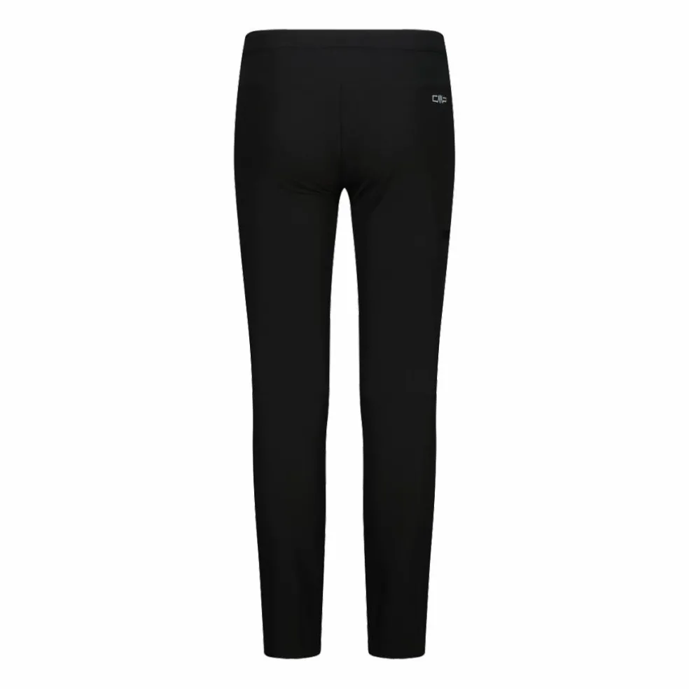 Pantaloni trekking in poliestere elasticizzato da bambina