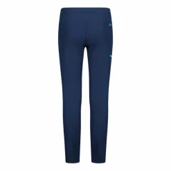 Pantaloni trekking in poliestere elasticizzato da bambina