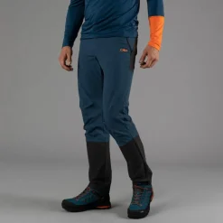 Pantaloni trekking uomo in elastico in 4 direzioni