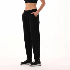 Pantaloni tuta da donna in tessuto elasticizzato french terry