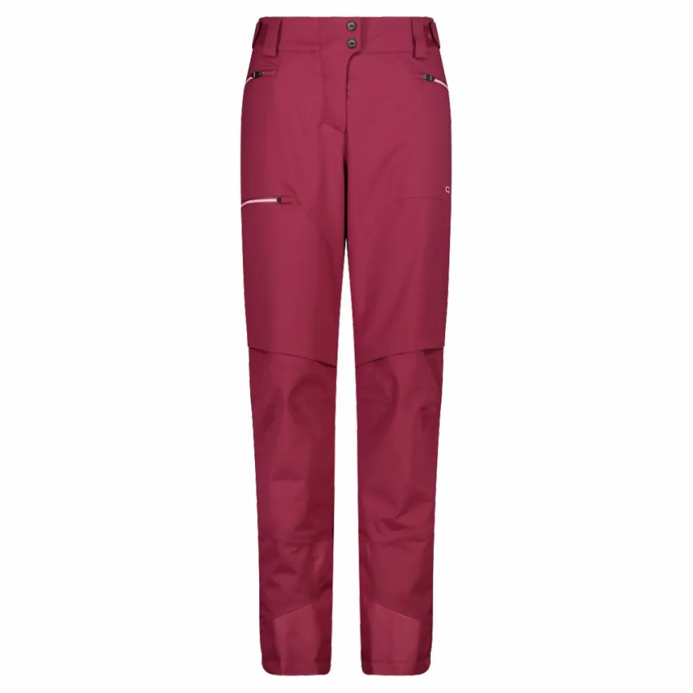 Pantaloni Unlimitech da sci in twill da donna