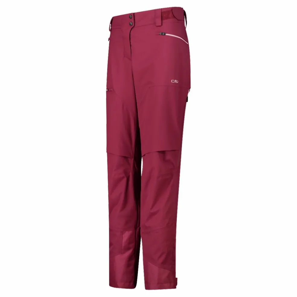 Pantaloni Unlimitech da sci in twill da donna