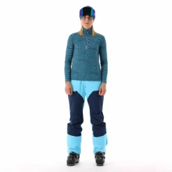 Pantaloni Unlimitech da sci in twill da donna