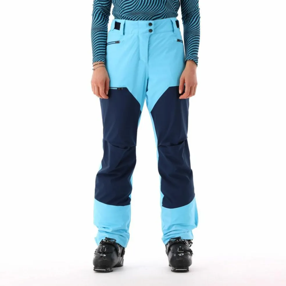Pantaloni Unlimitech da sci in twill da donna