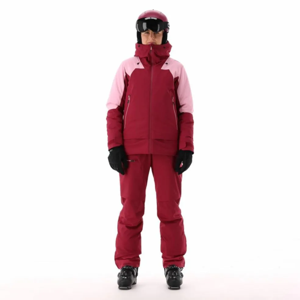 Pantaloni Unlimitech da sci in twill da donna