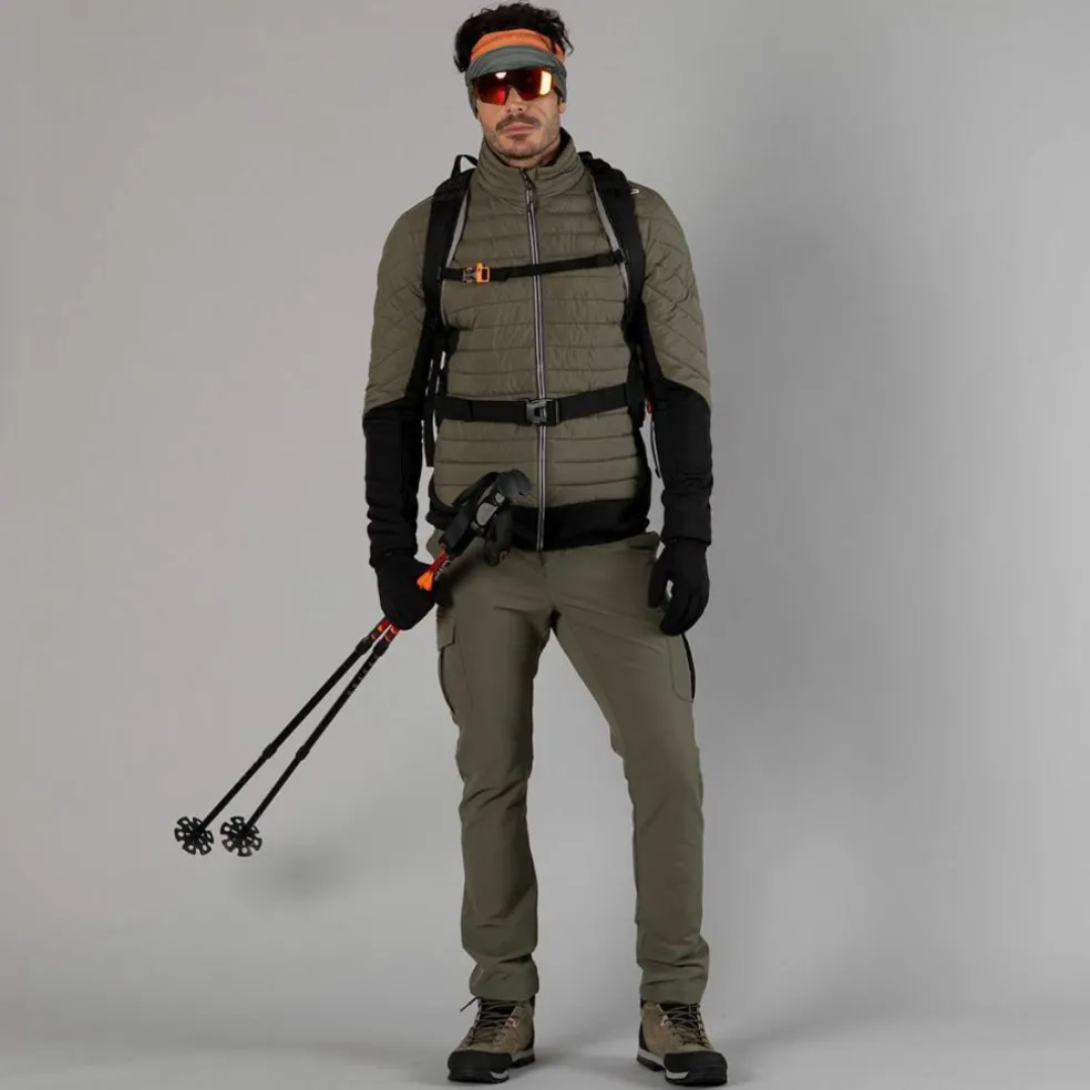 Pantaloni Unlimitech trekking da uomo con tasche laterali