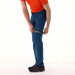 Pantaloni uomo trekking zip-off