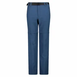 Pantaloni uomo trekking zip-off