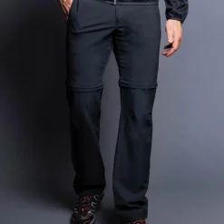 Pantaloni uomo trekking zip-off