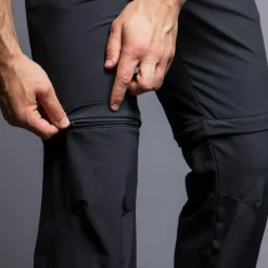 Pantaloni uomo trekking zip-off