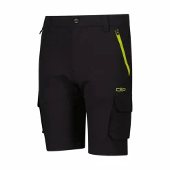 Pantaloni zip off cargo con tasconi laterali stretch da bambino