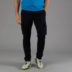 Pantaloni zip off con tasconi laterali stretch da uomo