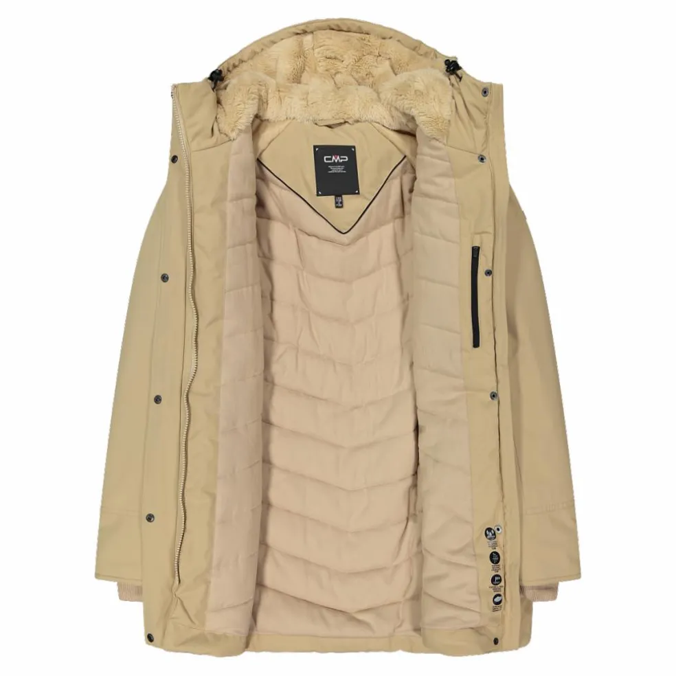 Parka da donna con cappuccio