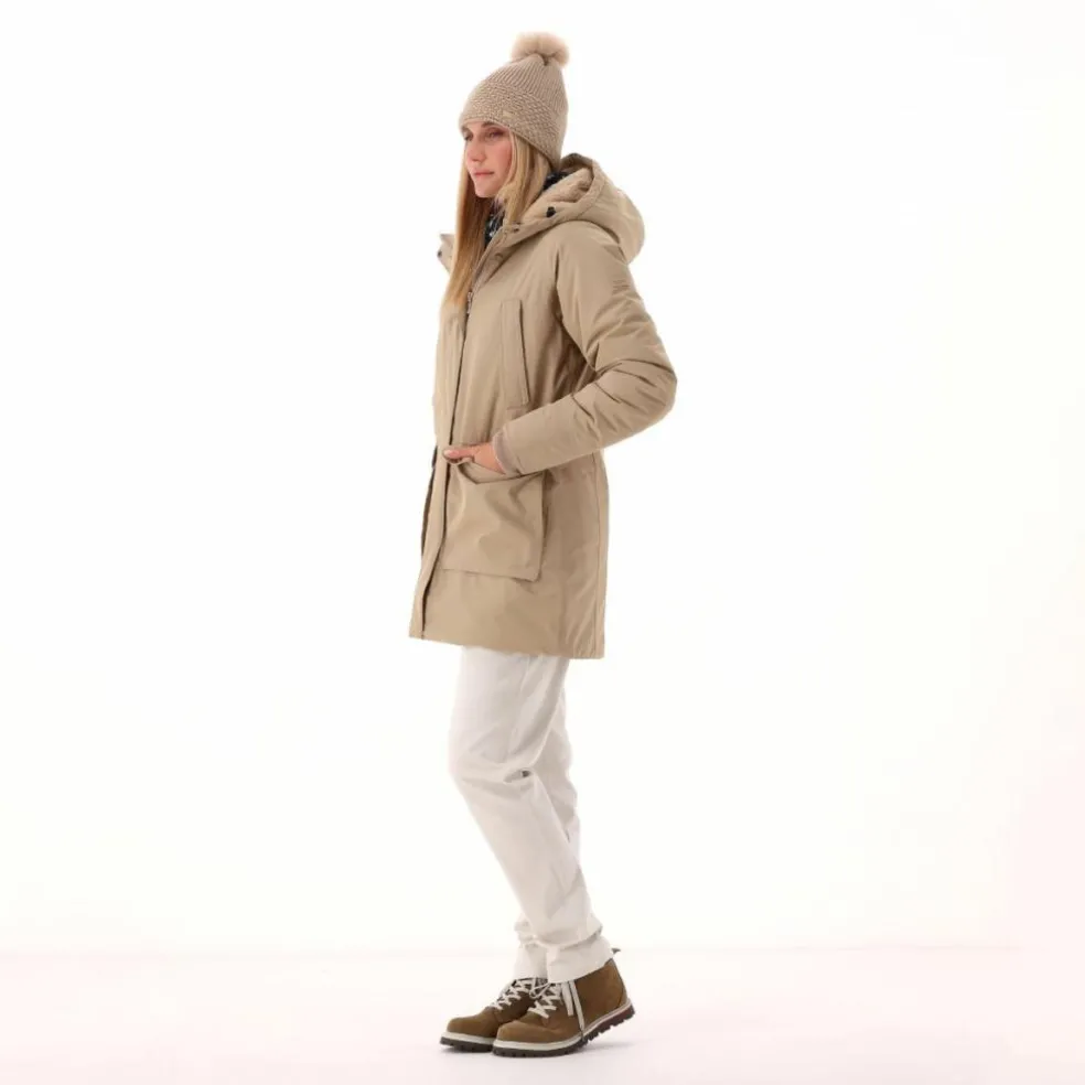 Parka da donna con cappuccio