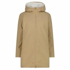 Parka da donna double face con cappuccio
