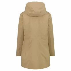Parka da donna double face con cappuccio