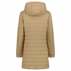 Parka da donna double face con cappuccio