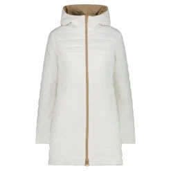 Parka da donna double face con cappuccio
