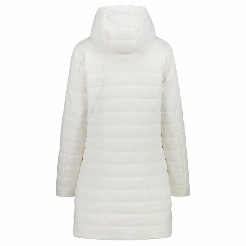 Parka da donna double face con cappuccio