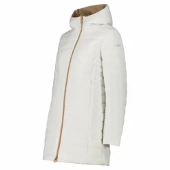 Parka da donna double face con cappuccio