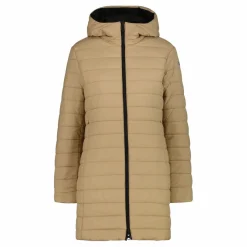 Parka da donna double face con cappuccio