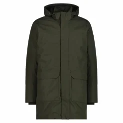 Parka imbottito da uomo con cappuccio