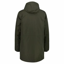 Parka imbottito da uomo con cappuccio