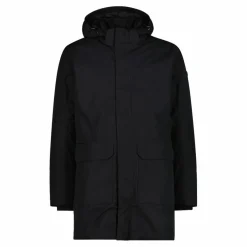 Parka imbottito da uomo con cappuccio