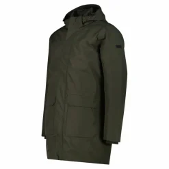 Parka imbottito da uomo con cappuccio