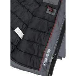 Parka imbottito da uomo con cappuccio