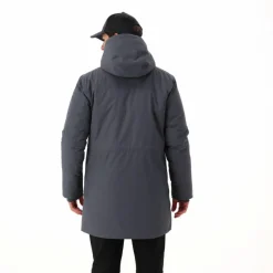Parka imbottito da uomo con cappuccio