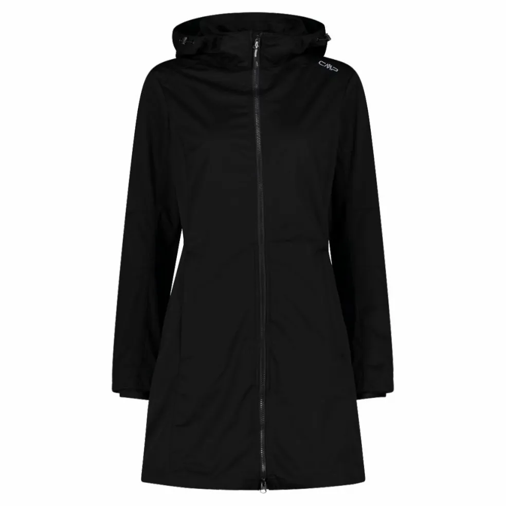 Parka in light Softshell con cappuccio staccabile