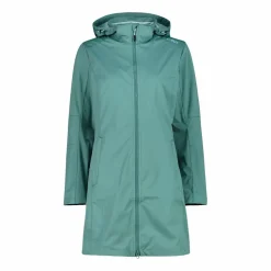 Parka in light Softshell con cappuccio staccabile
